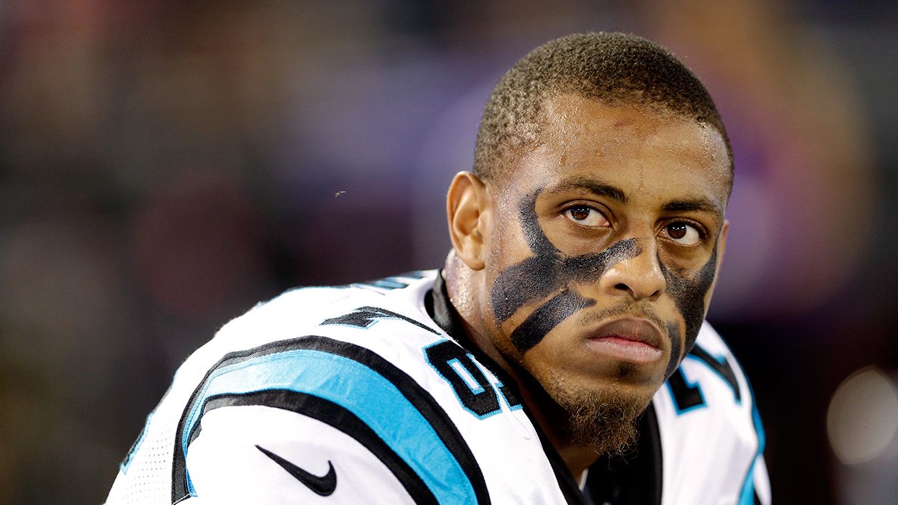 Greg Hardy of Carolina Panthers expected to be placed on exempt list