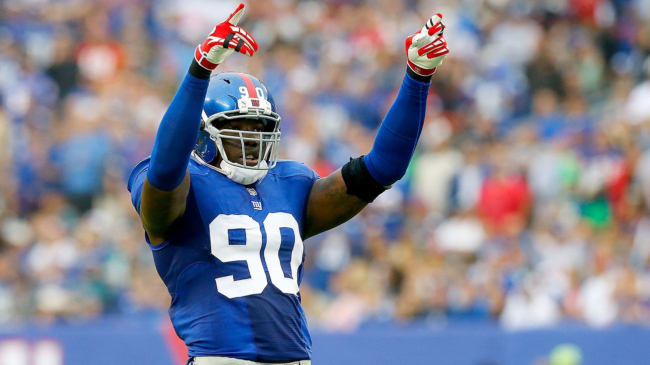 Defensive end Jason Pierre-Paul returns to New York Giants - ESPN