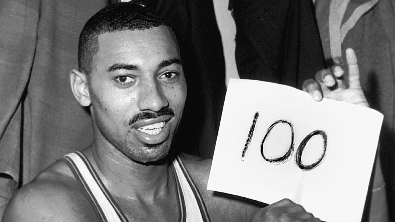 Image result for wilt chamberlain stats