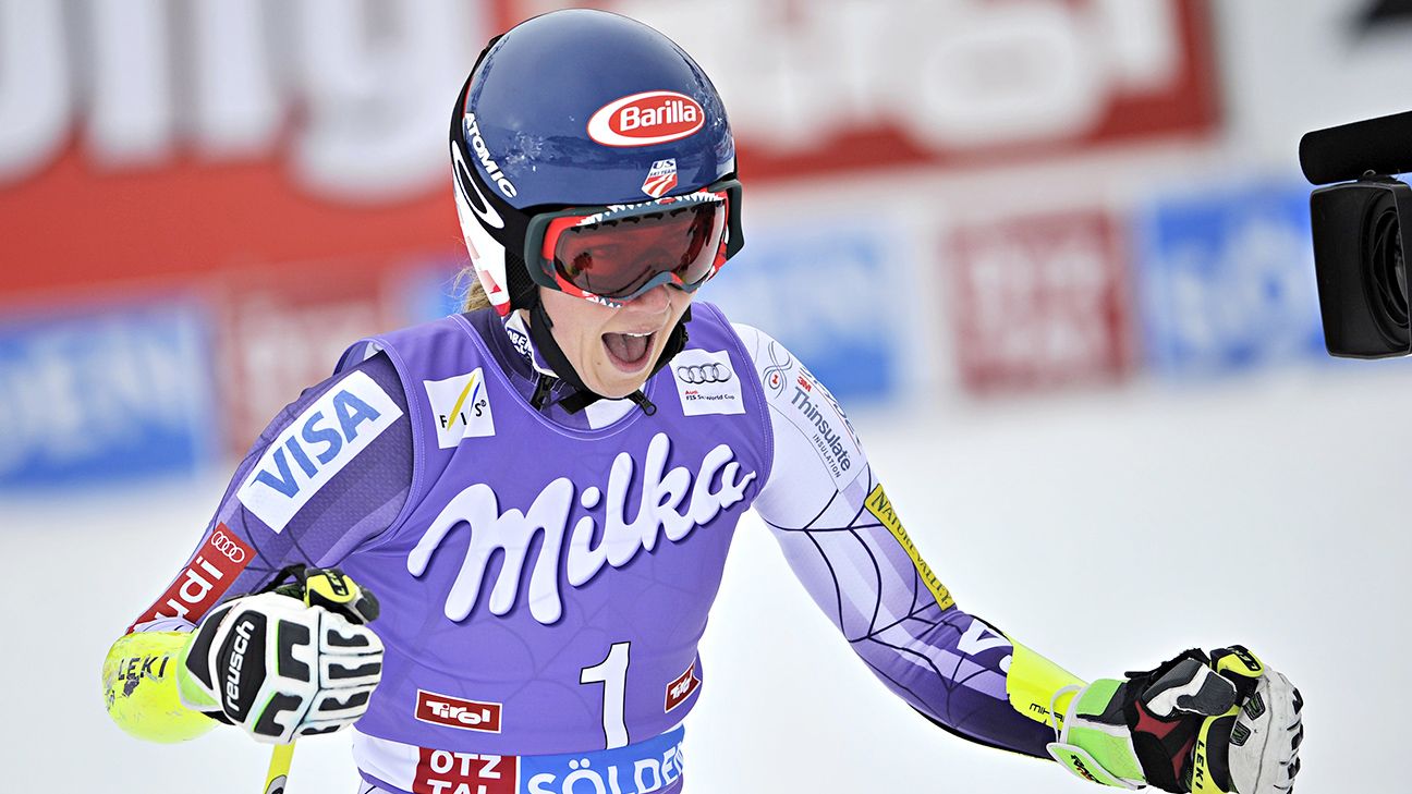 Mikaela Shiffrin dominates World Cup slalom for 11th career win - ESPN