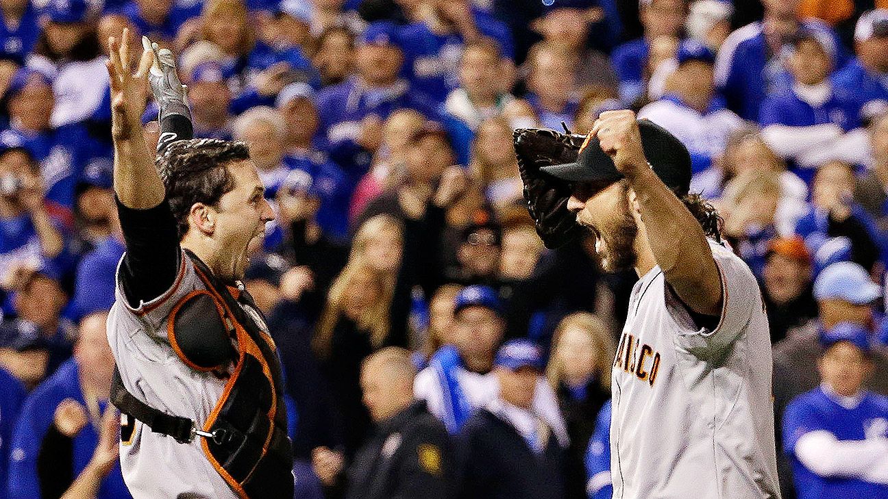 Remembering the greatest save of all time: Madison Bumgarner - ESPN - Stats  & Info- ESPN