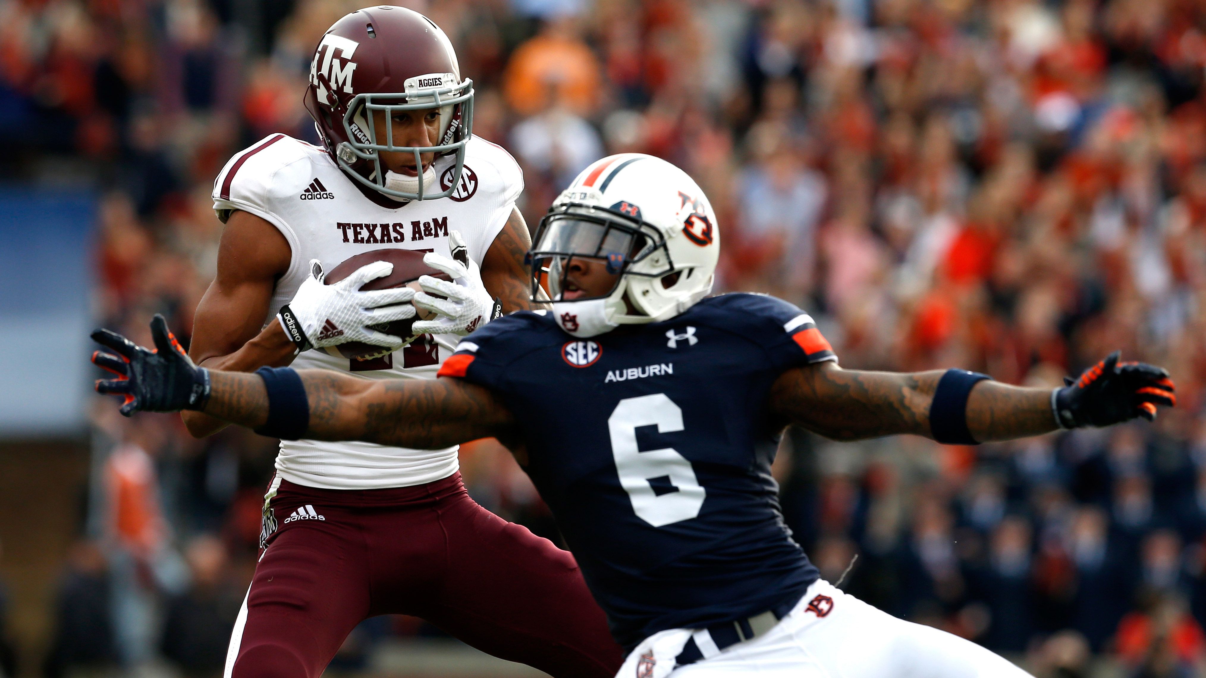 Texas A&M upsets No. 3 Auburn