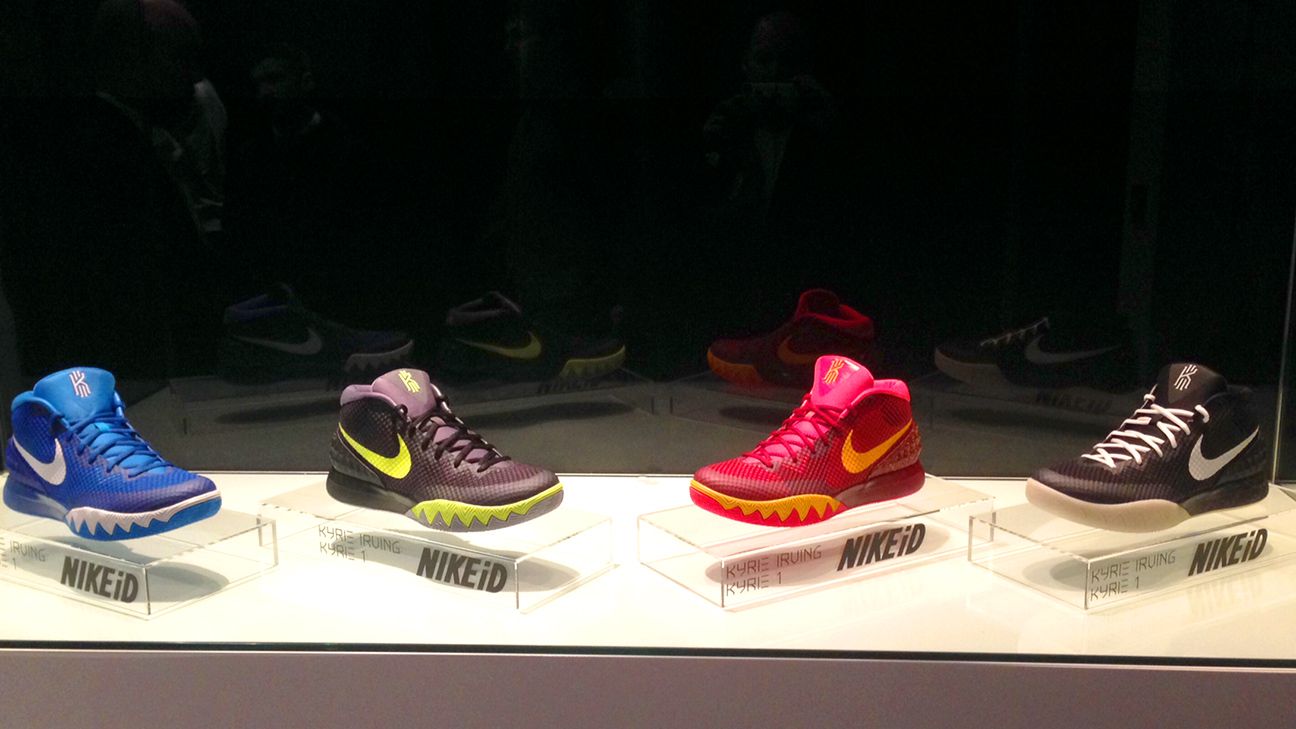 Kyrie Irving's Nike signature shoe, Kyrie 1, unveiled