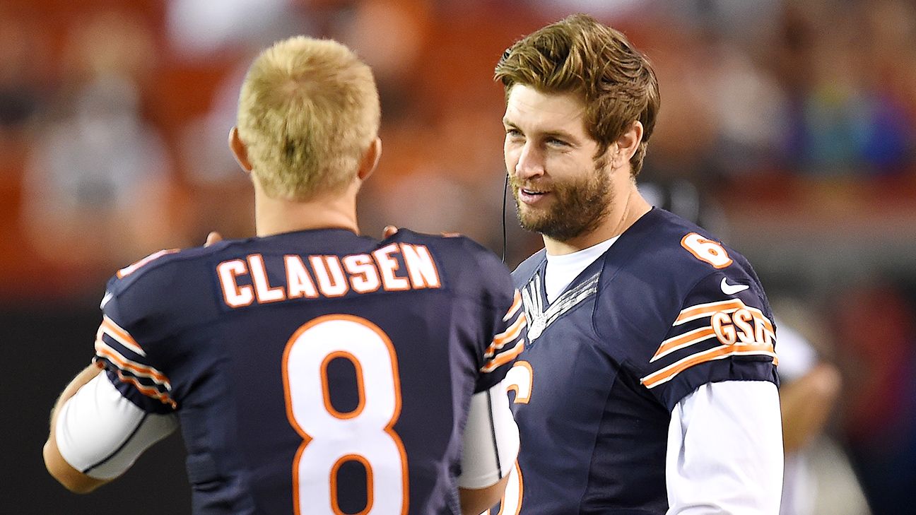 Chicago Bears quarterback Jay Cutler ruled out for Monday's game