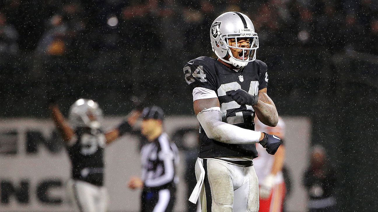 Oakland Raiders S Charles Woodson announces he'll retire after season - ESPN