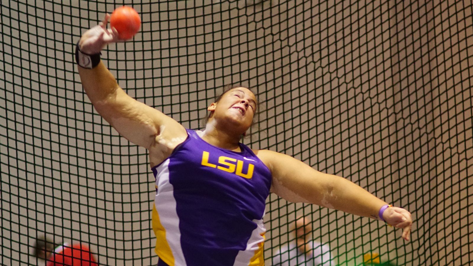 Bliss Sets Indoor Lsu Record In Shot Put