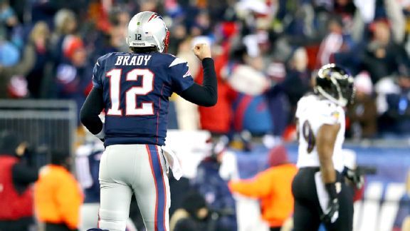 Patriots in Super Bowl, beat Ravens