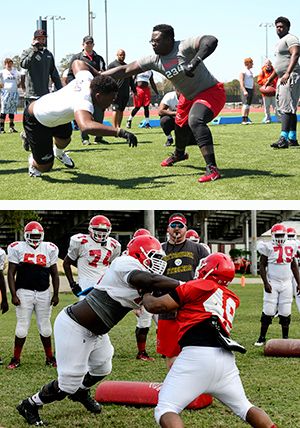 Lester Cotton practice