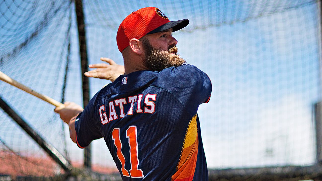 Former Houston Astros, Atlanta Braves C Evan Gattis says he's