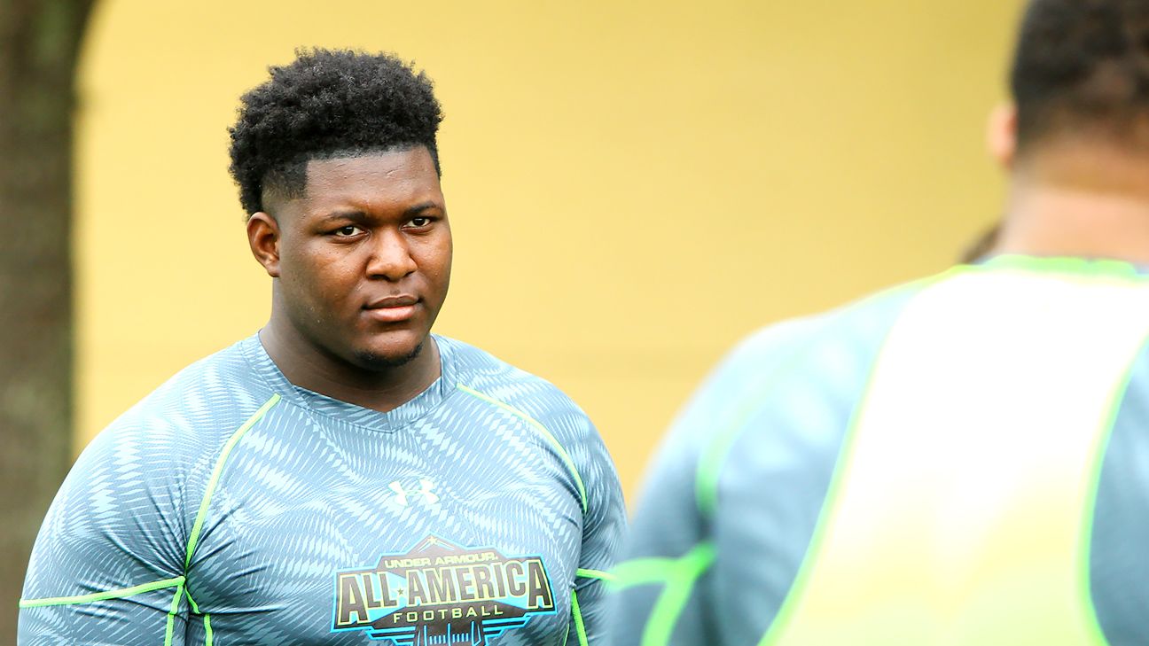 High ranked 2016 Edwin Alexander trying to meet his mythical nickname