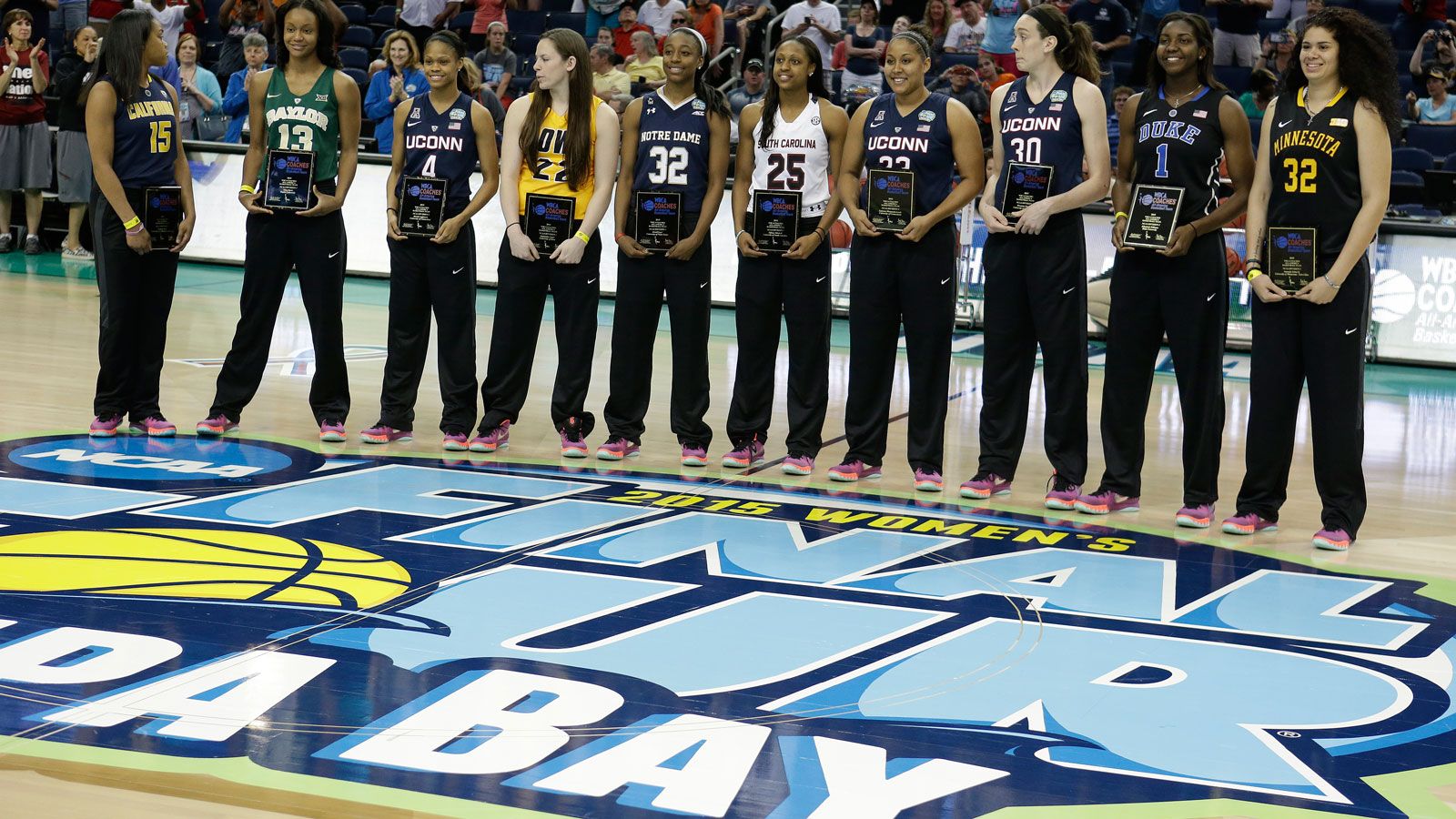 SC's Mitchell repeats as WBCA AllAmerican