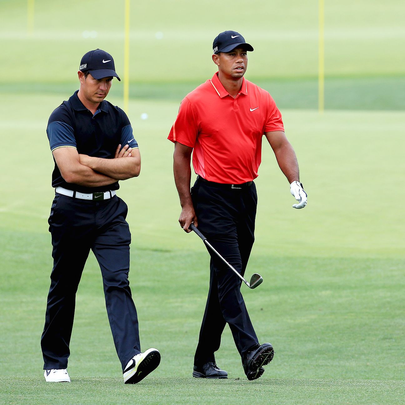 Tiger Woods suffers wrist injury at the Masters