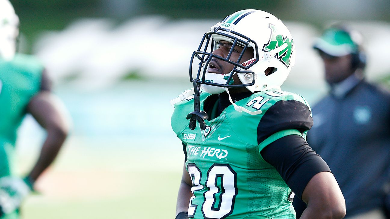 Marshall Thundering Herd Rb Steward Butler Charged In Beating Of 2 Gay Men Espn