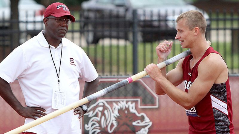 Decathlete motivated by rivalry