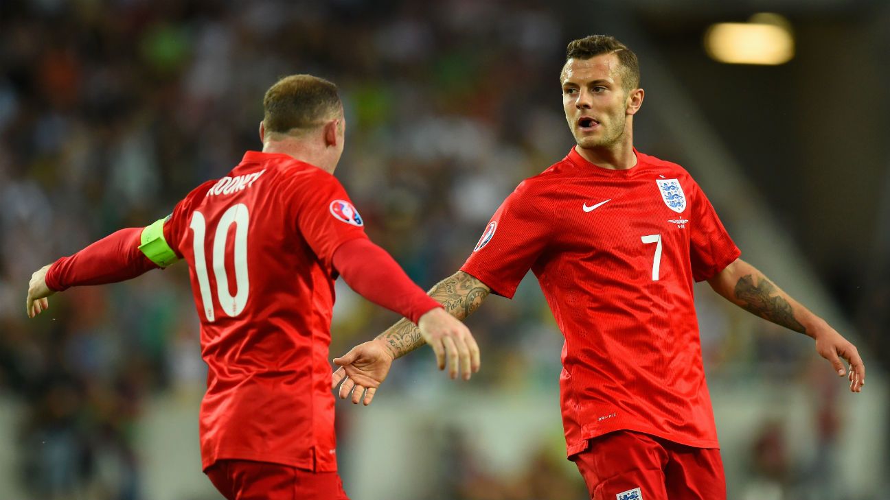 Rooney and Wilshere delighted with Slovenia performance - ESPN