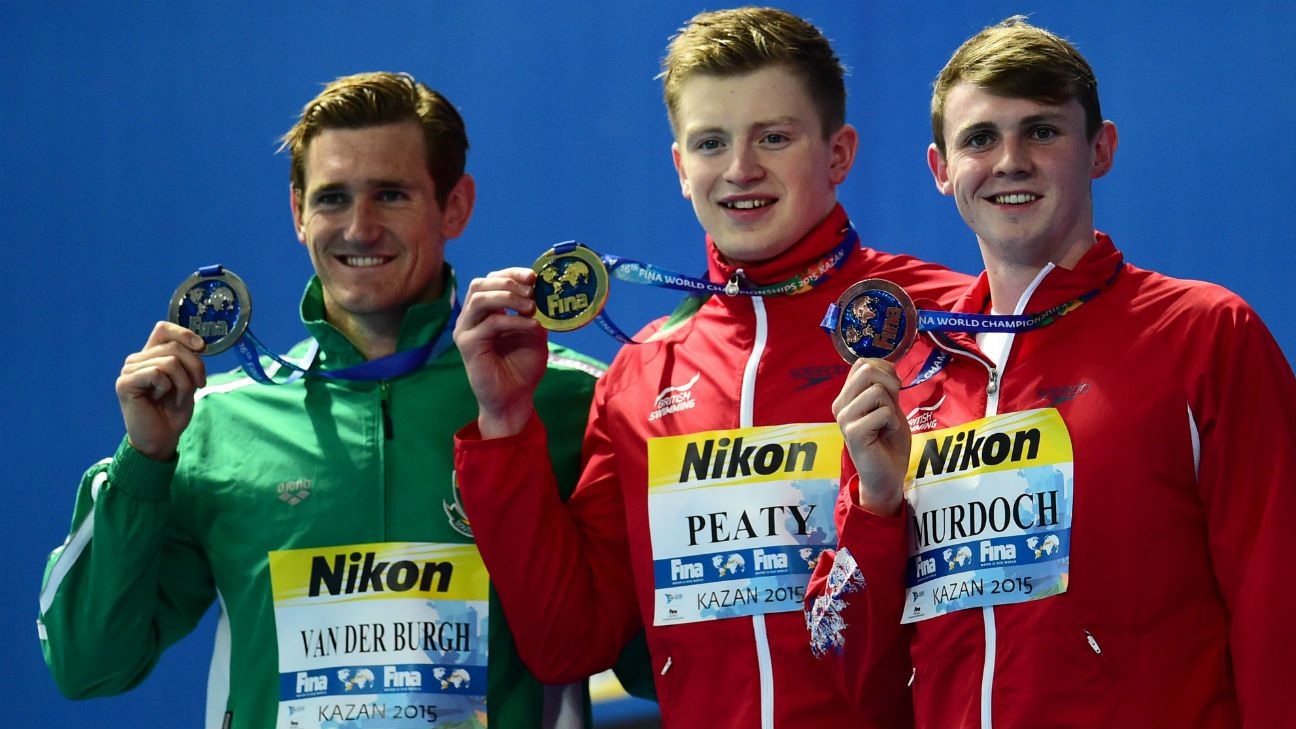 Adam Peaty wins World Championship gold in 100m breaststroke for Great