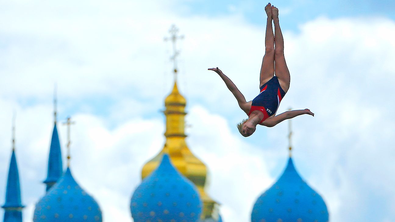 Rachelle Simpson wins high diving gold, Cesilie Carlton silver at world