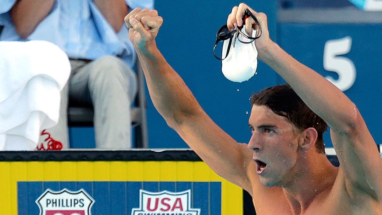 michael phelps arm floats