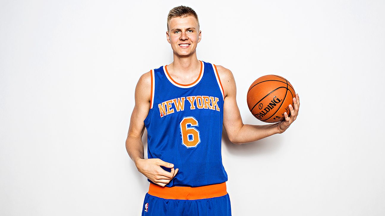 Knicks select Kristaps Porzingis as fourth overall pick in NBA