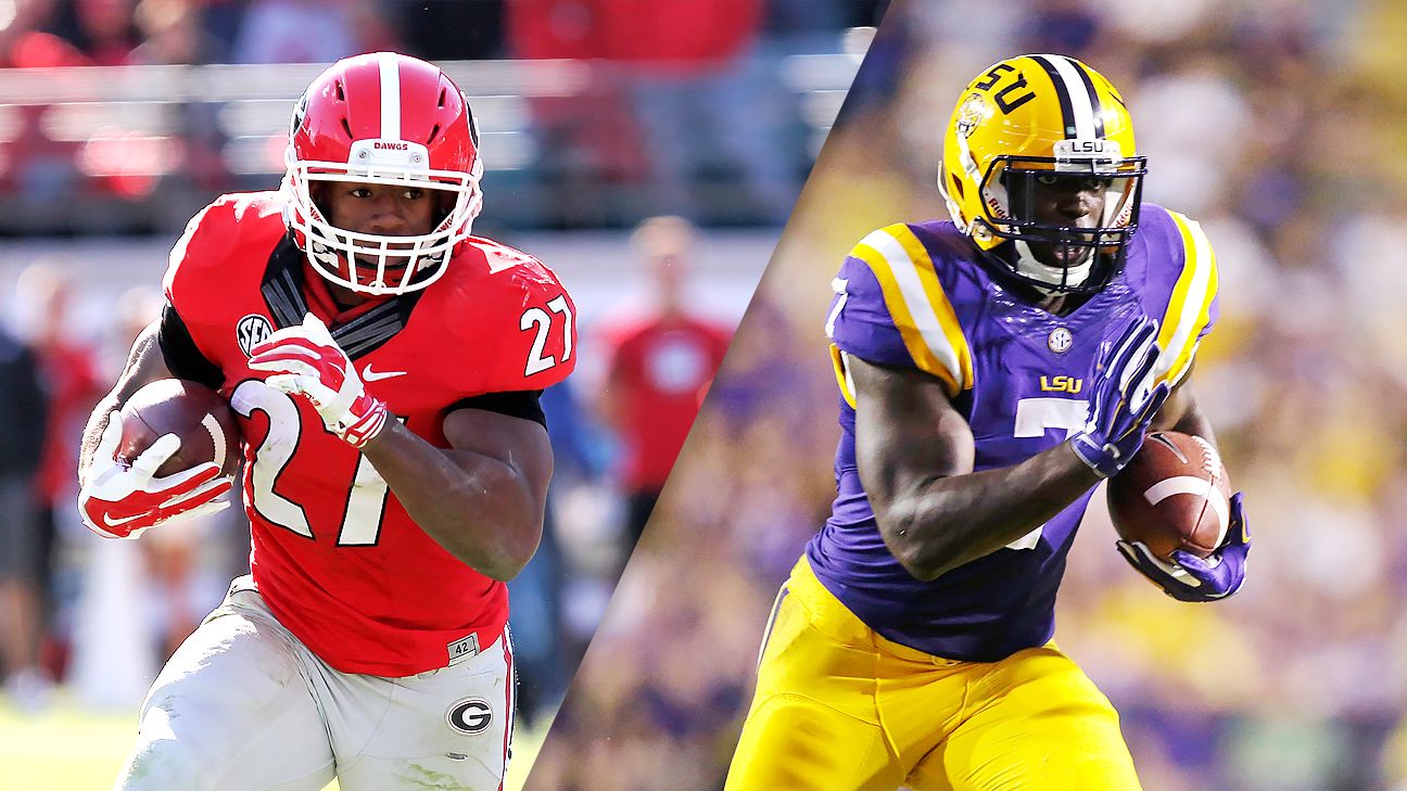 SEC preseason position rankings Running back SEC Blog ESPN