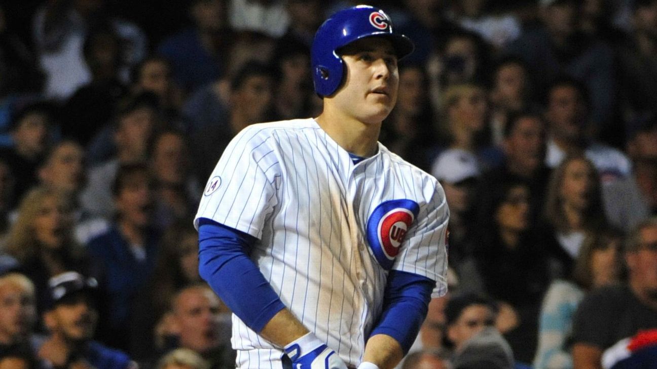 G Rizzo Anthony Rizzo finishes fourth in MVP voting - ESPN - Chicago Cubs Blog ...
