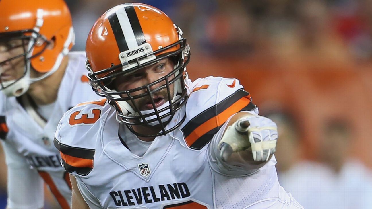 Cleveland Browns' Alex Mack named to AFC Pro Bowl squad; Joe Thomas earns  third All-Pro nod 