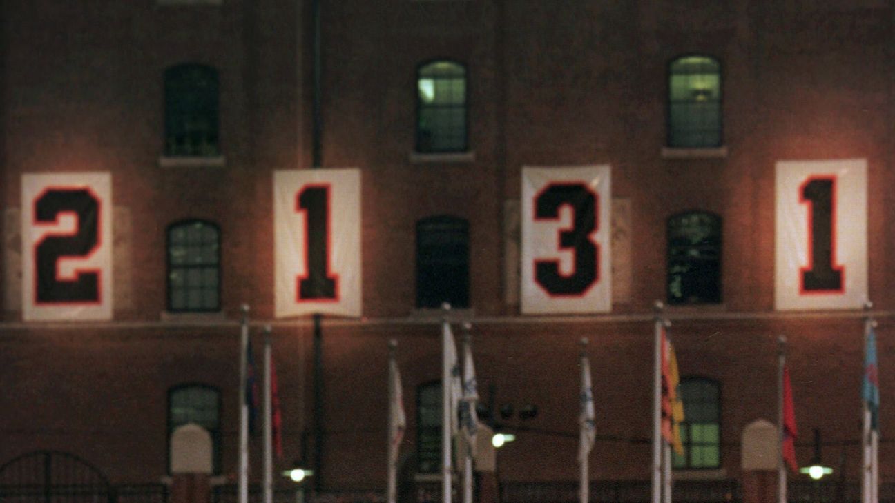 The Streak Ironman 2130 2131 Oriole Park At Camden Yards Baltimore