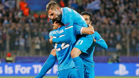 Zenit St Petersburg Vs Kaa Gent Football Match Report September 29 15 Espn Zenit St Petersburg Vs Kaa Gent Football Match Report September 29 15 Espn