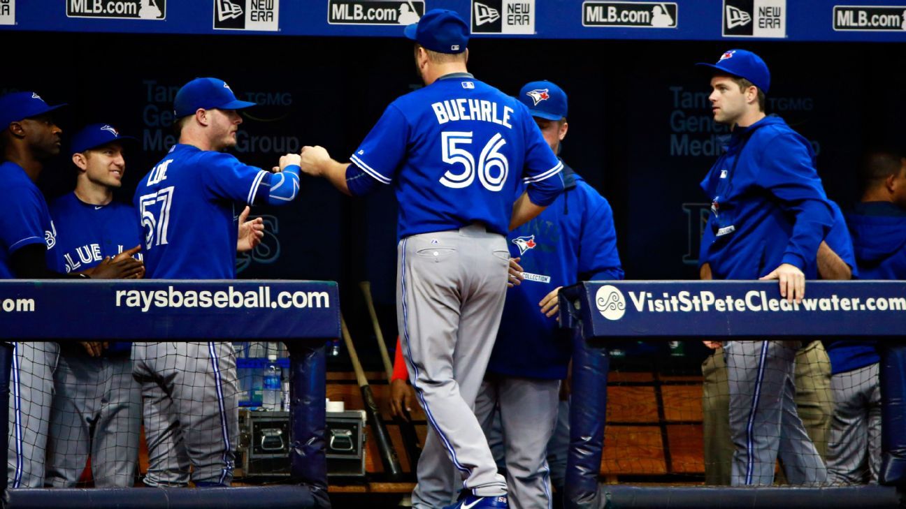 Miami Marlins' Mark Buehrle has work remaining to reach 200 innings again