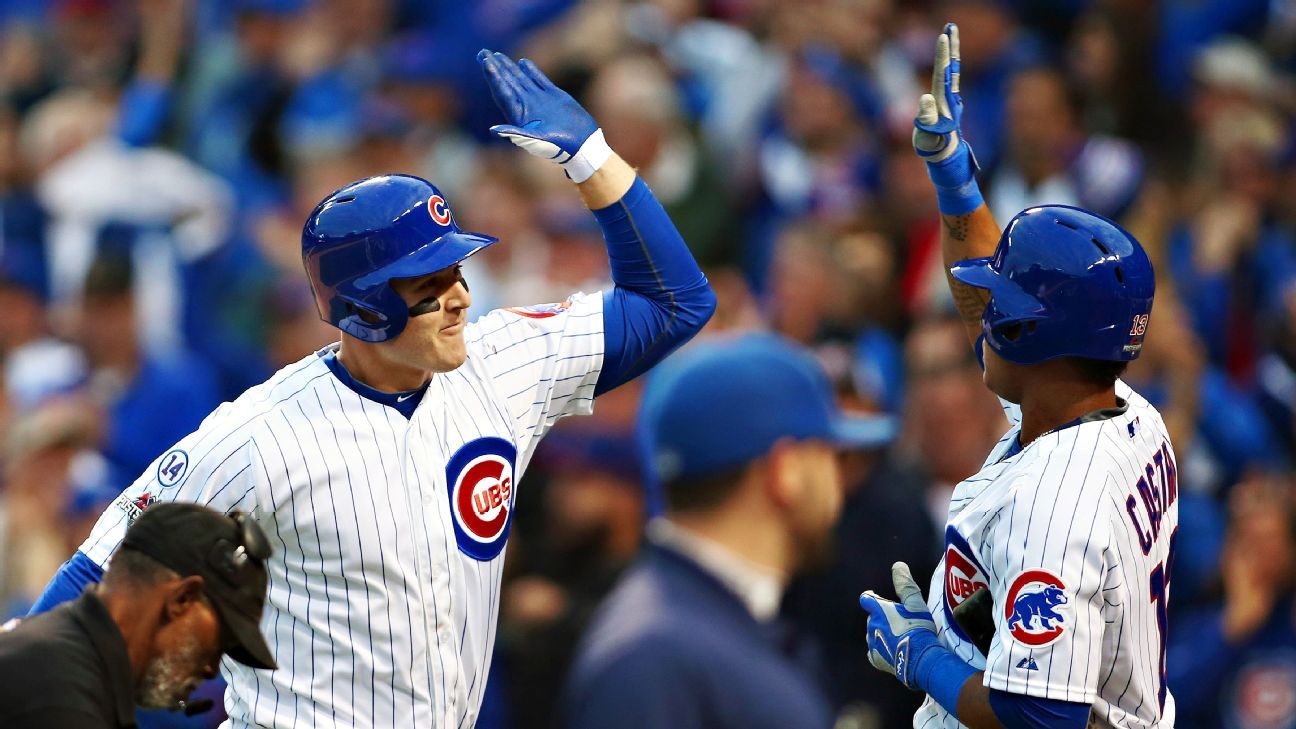 The Chicago Cubs' power takes them to the NLCS ESPN Chicago Cubs