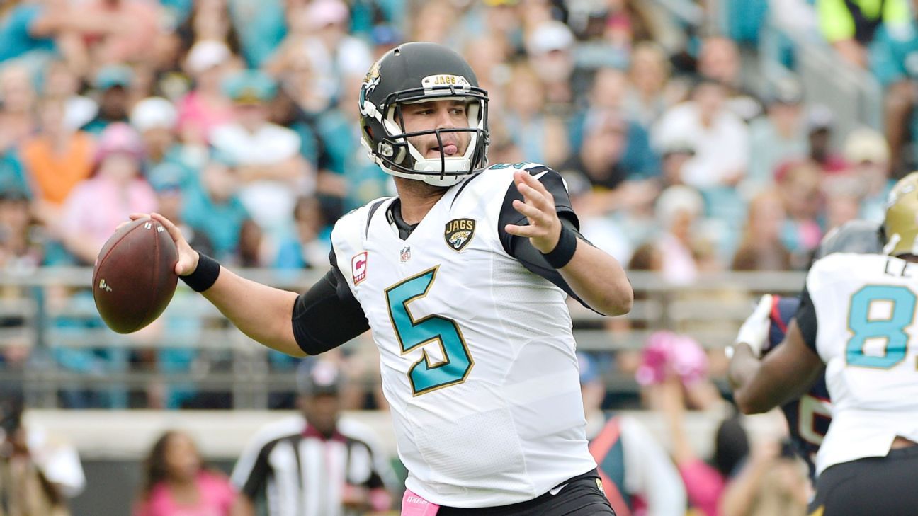 Former Jaguars, Rams QB Blake Bortles Announces NFL Retirement After 6  Seasons, News, Scores, Highlights, Stats, and Rumors