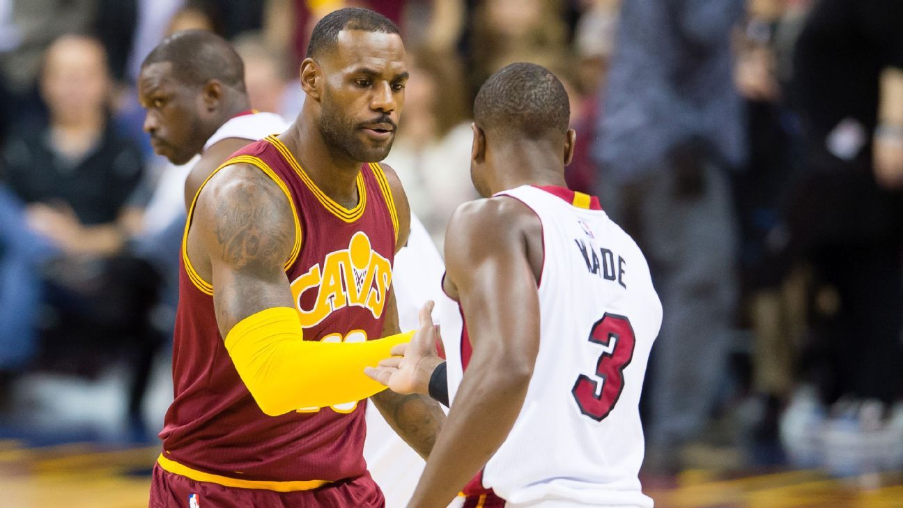 ESPN - LeBron James and Carmelo Anthony are set to face