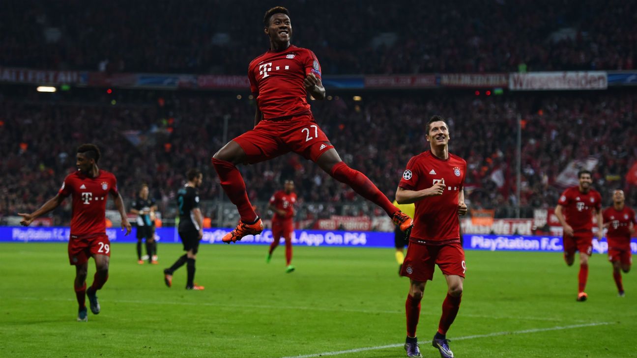 David Alaba wants regular playing position at Bayern Munich