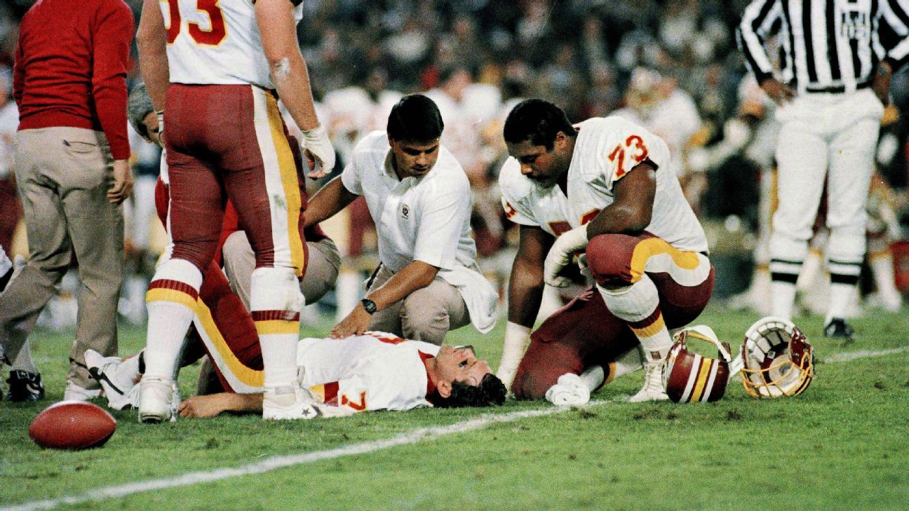 Tough anniversary: Joe Theismann's career-ending injury 