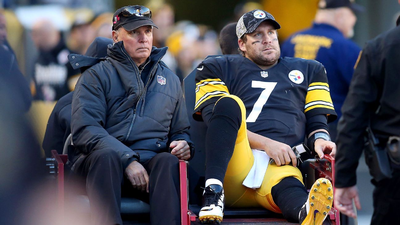 Ben Roethlisberger (foot) to serve as Landry Jones' backup Sunday - ABC7  Los Angeles