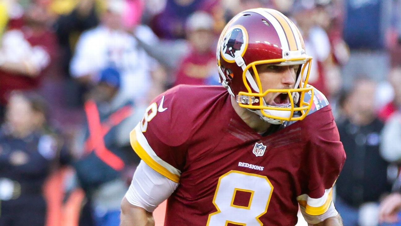 Kirk Cousins of Washington Redskins presents game ball to father after 4-TD  performance vs. New Orleans Saints - ESPN