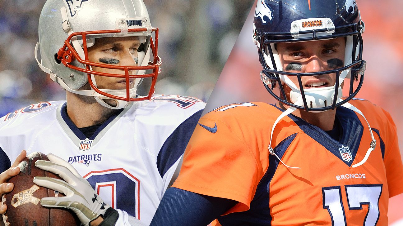 It's not Peyton Manning vs. Tom Brady, but Patriots-Broncos