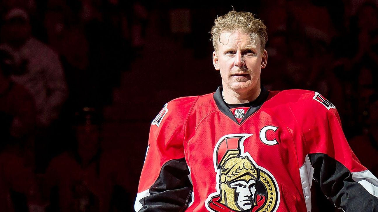 Senators say the season is over for Daniel Alfredsson but he'll be