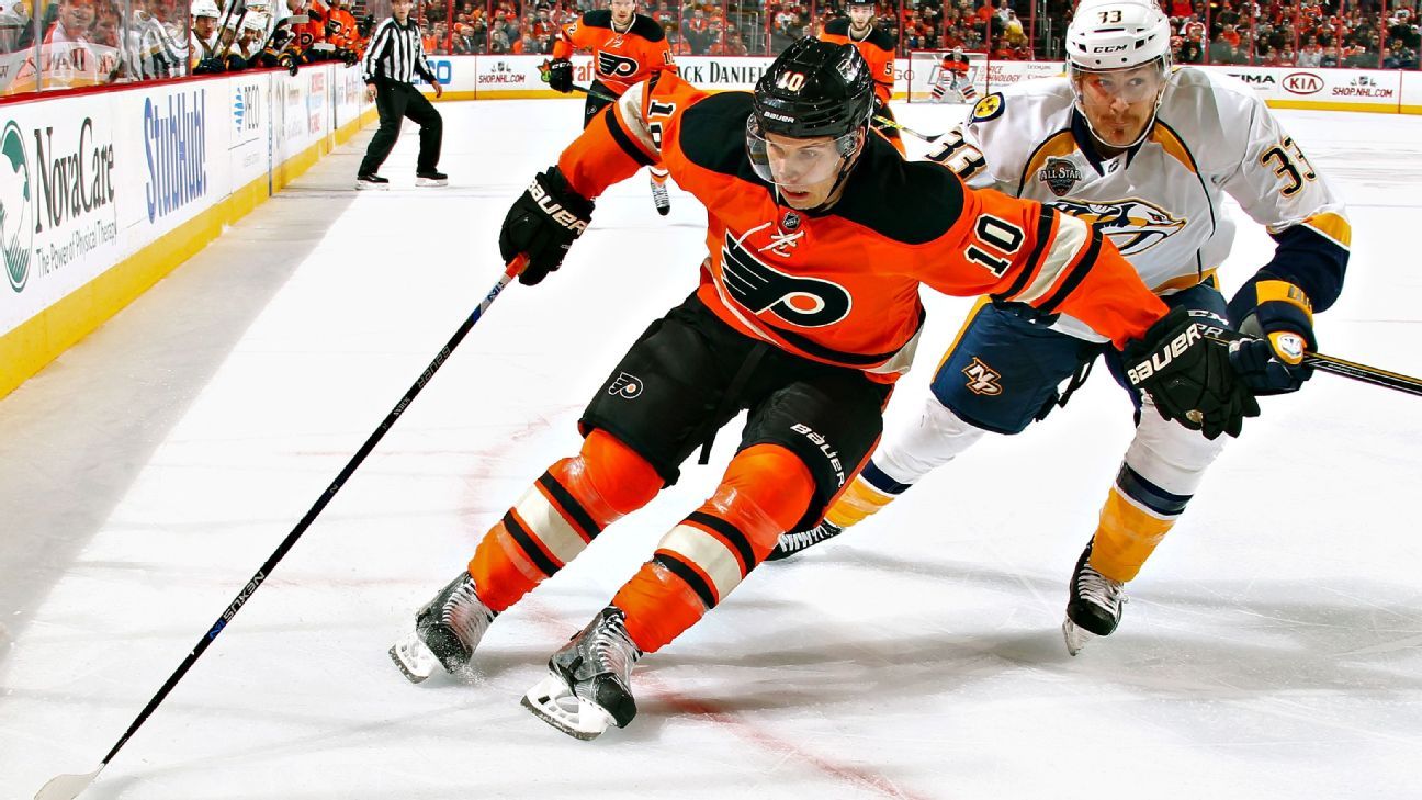 Brayden Schenn agrees to four-year contract with Philadelphia Flyers - ESPN