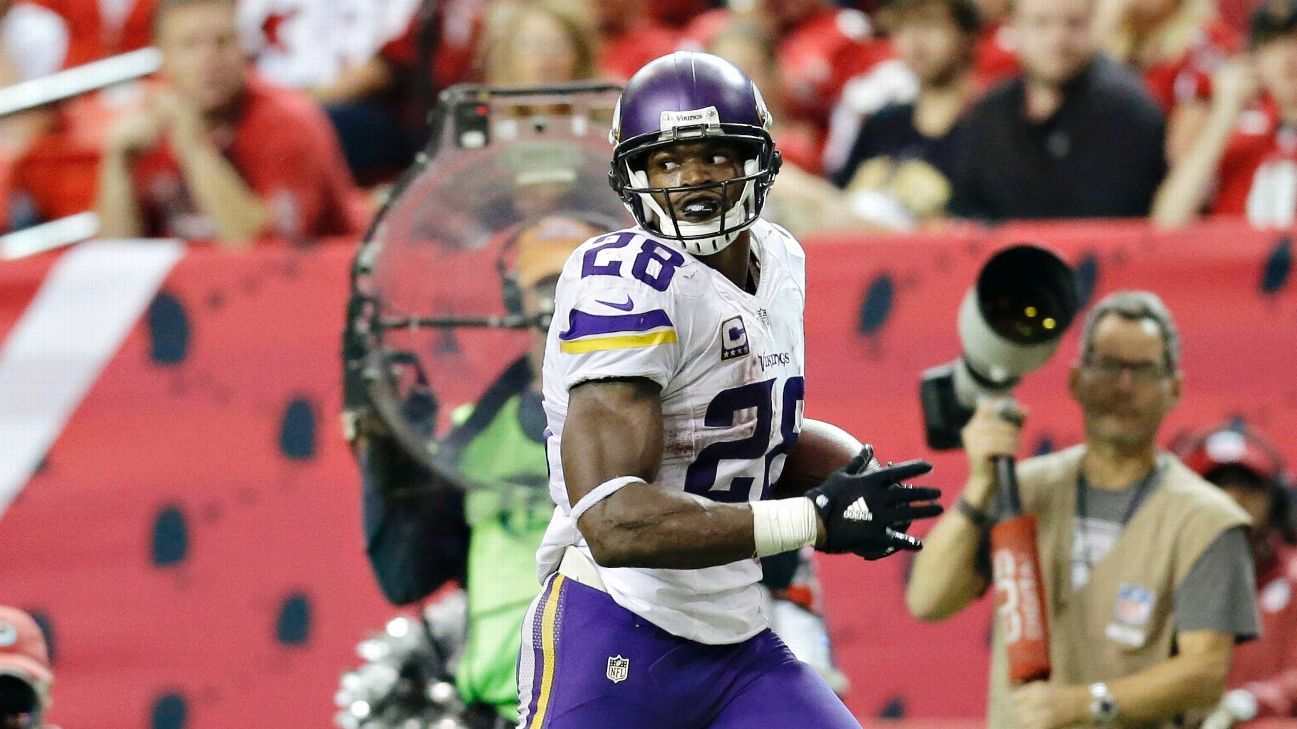 Vikings wish they found more yards for Adrian Peterson