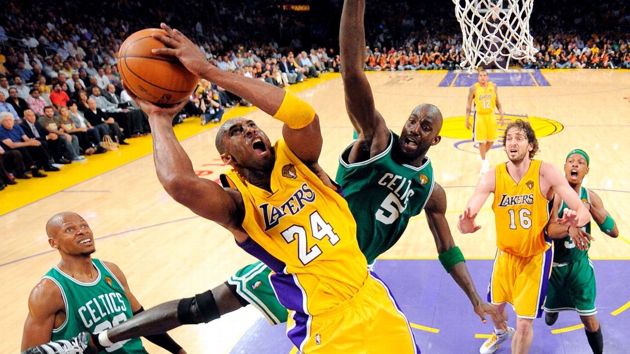 A look back at Kobe Bryant's Top 5 games against the Celtics