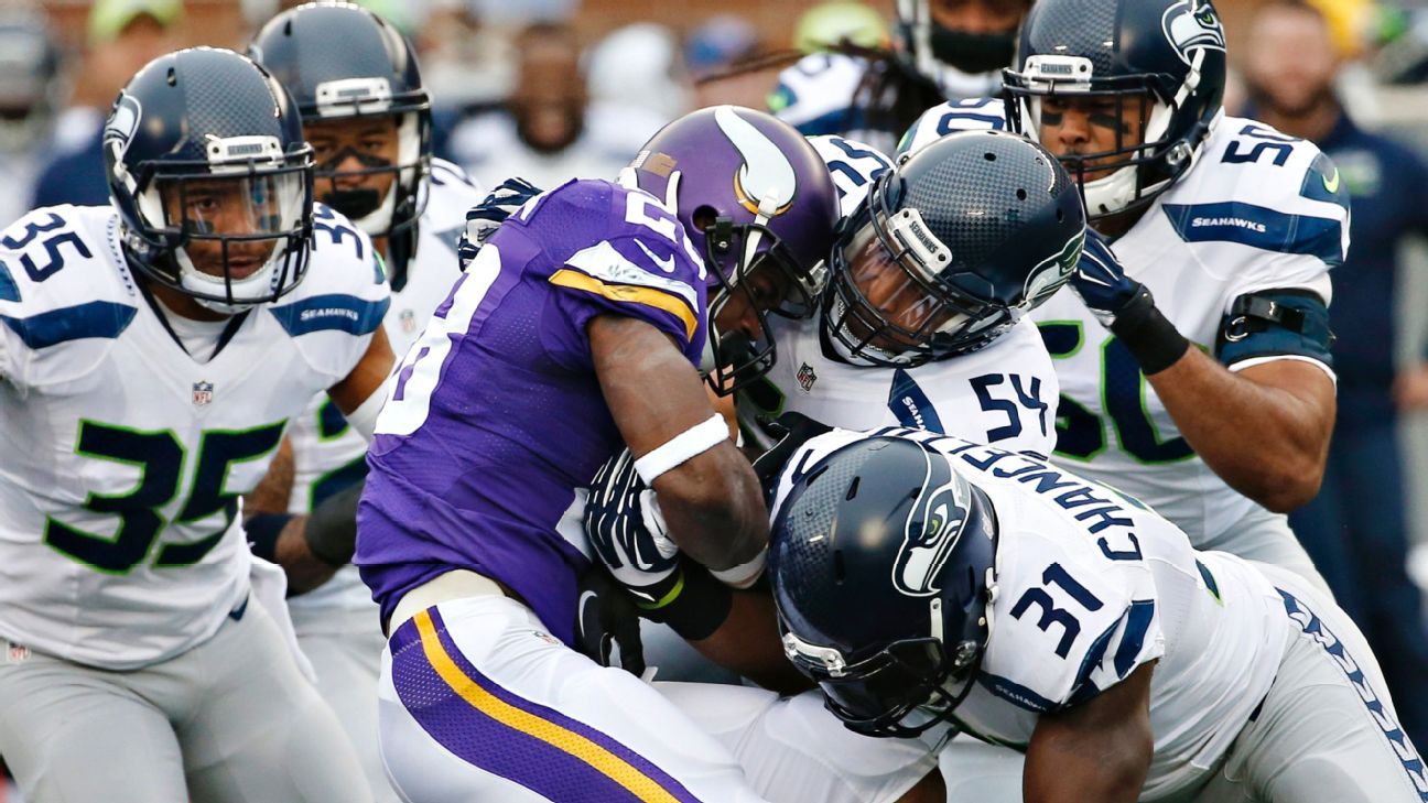 Seahawks opponent outlook: Vikings' Adrian Peterson dealing with