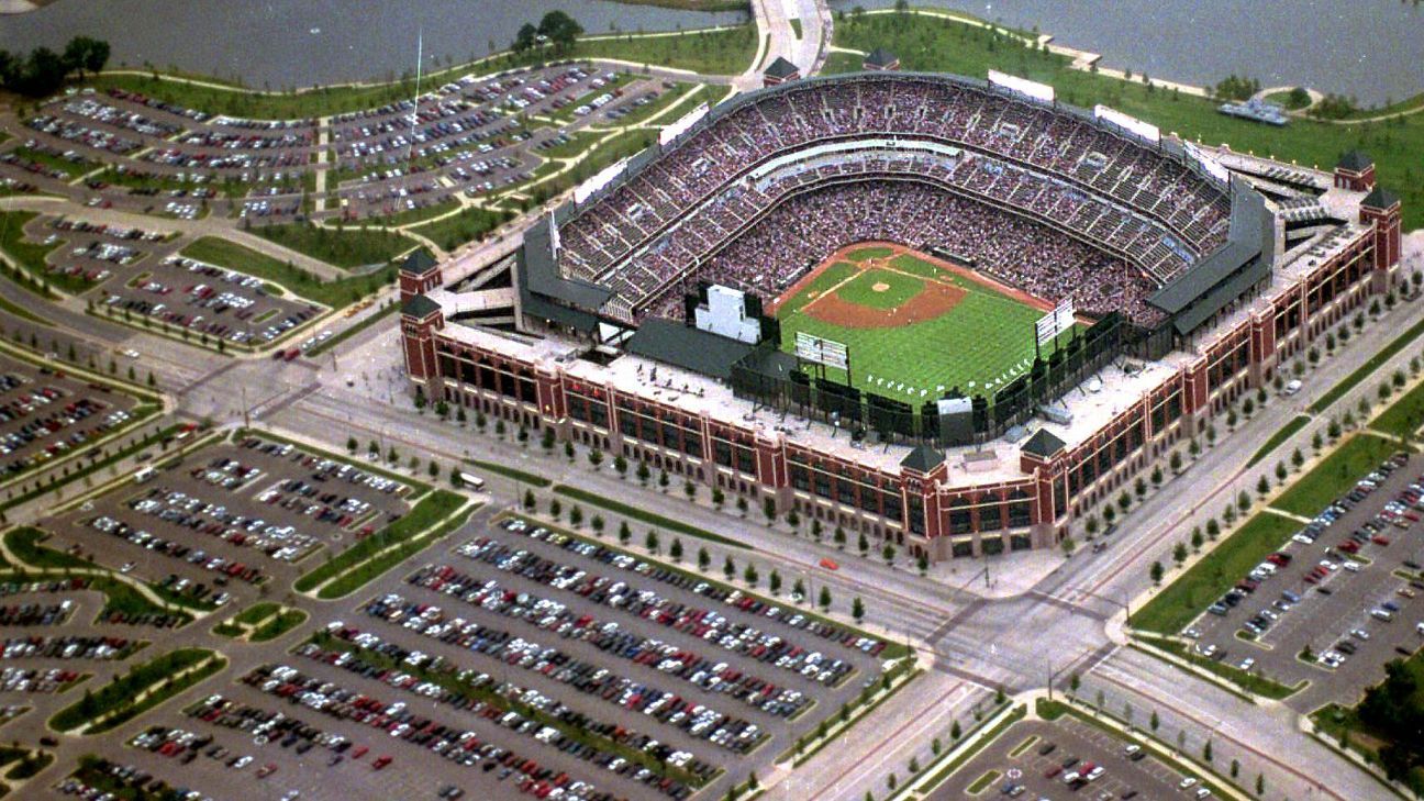 Texas Rangers plan $1B retractable-roof stadium