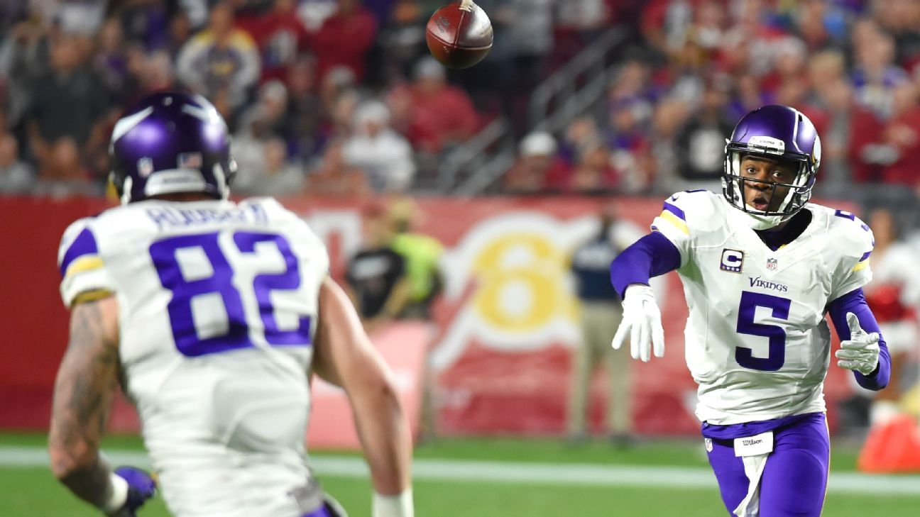 Teddy Bridgewater can lean on Kyle Rudolph at tight end