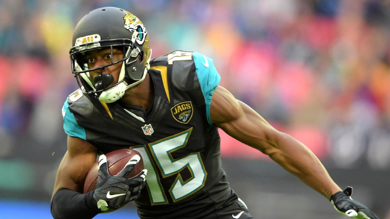 Jacksonville Jaguars' Allen Robinson in, Detroit Lions' Calvin Johnson out  of Pro Bowl 