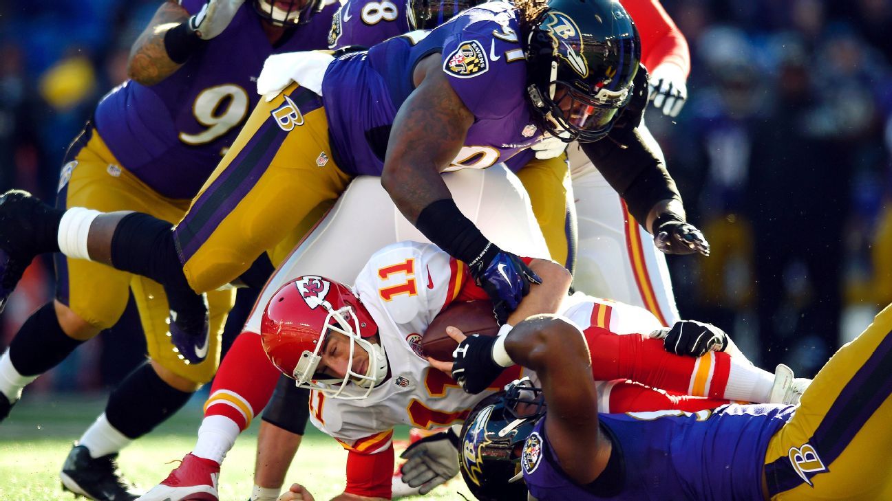 Baltimore Ravens' season gets uglier with gold pants against Chiefs - ESPN  - NFL Nation- ESPN