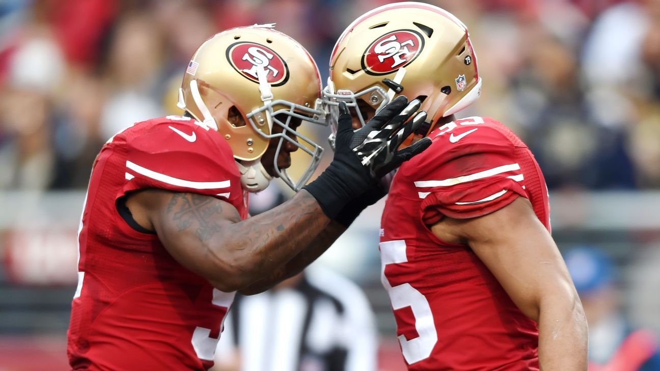 San Francisco 49ers' home and road opponents for 2016 determined ESPN
