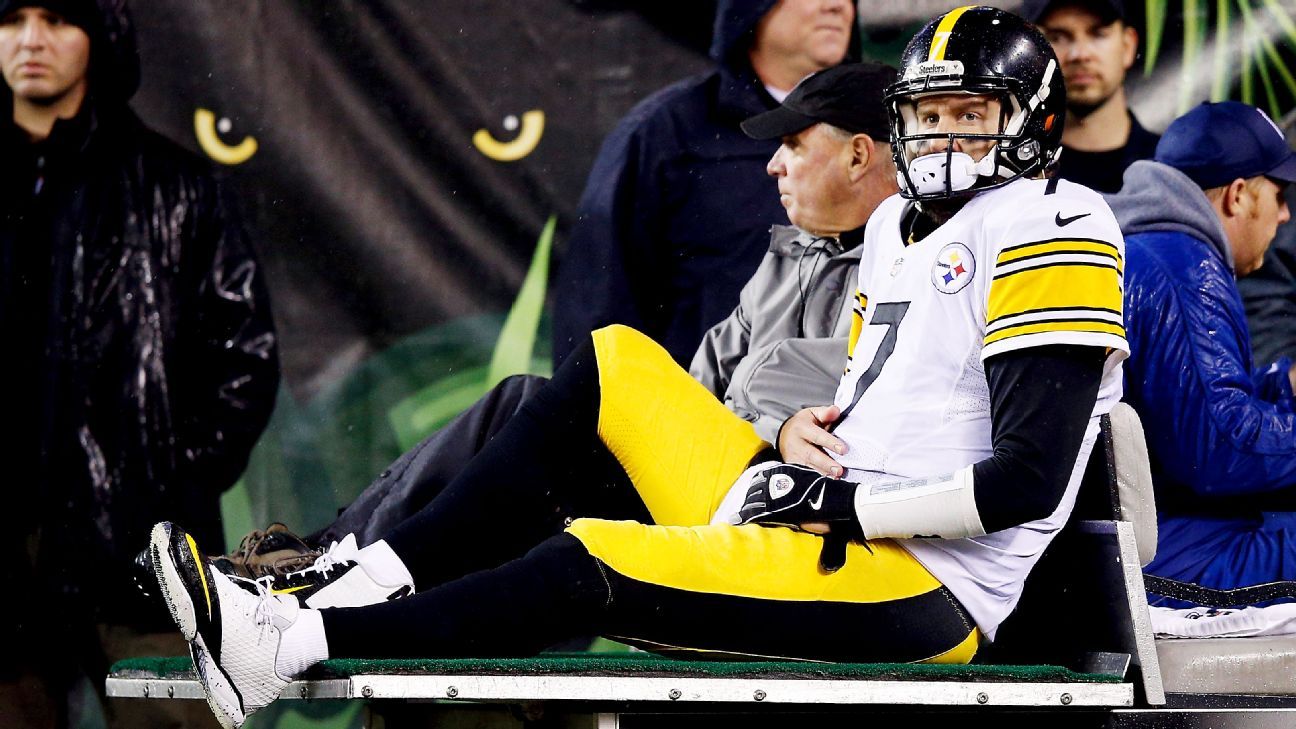 Ben Roethlisberger Sacked - Photos: Bengals vs. Steelers - ESPN