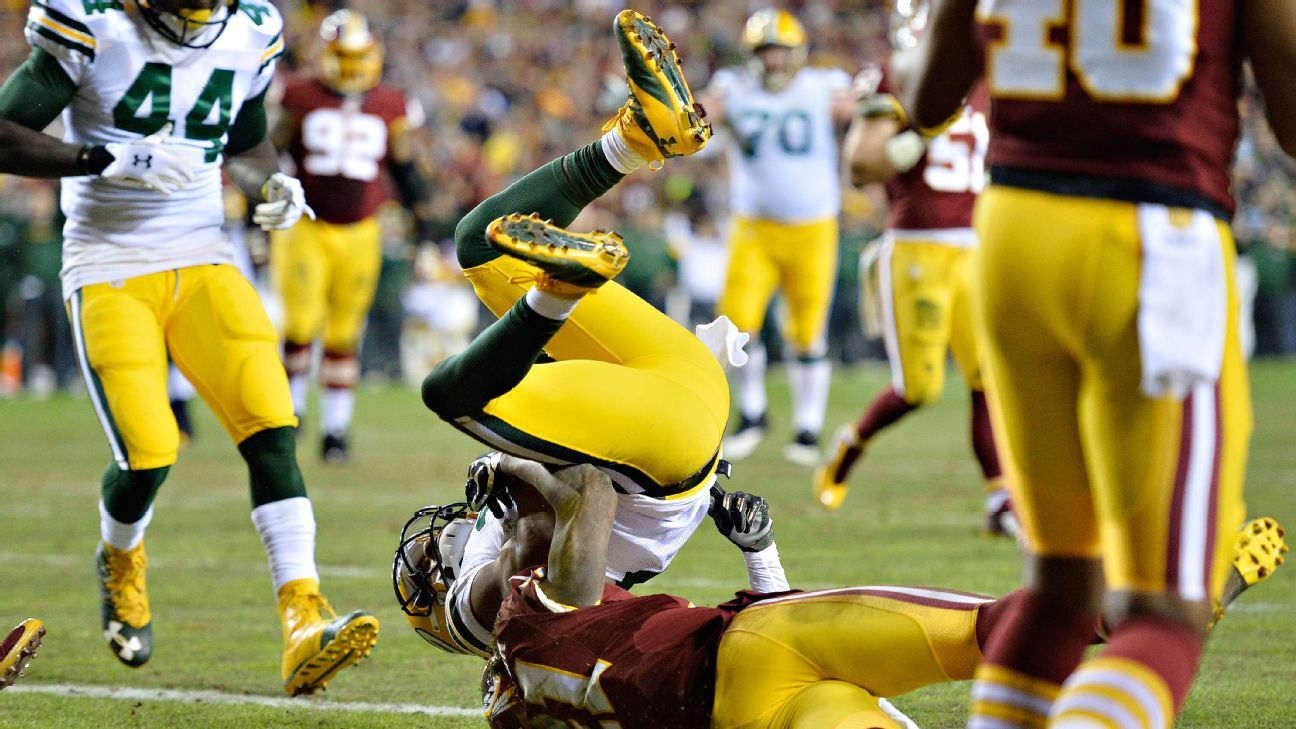 Packers 35-18 Redskins (Jan 10, 2016) Game Recap - ESPN