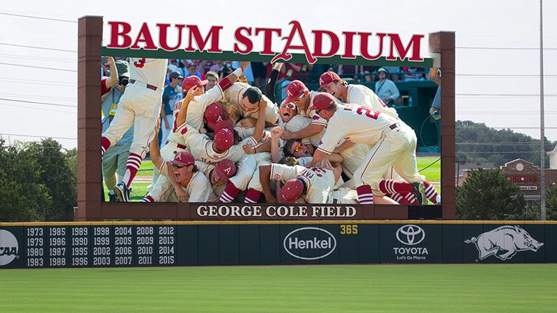 Game Day at Baum-Walker Stadium